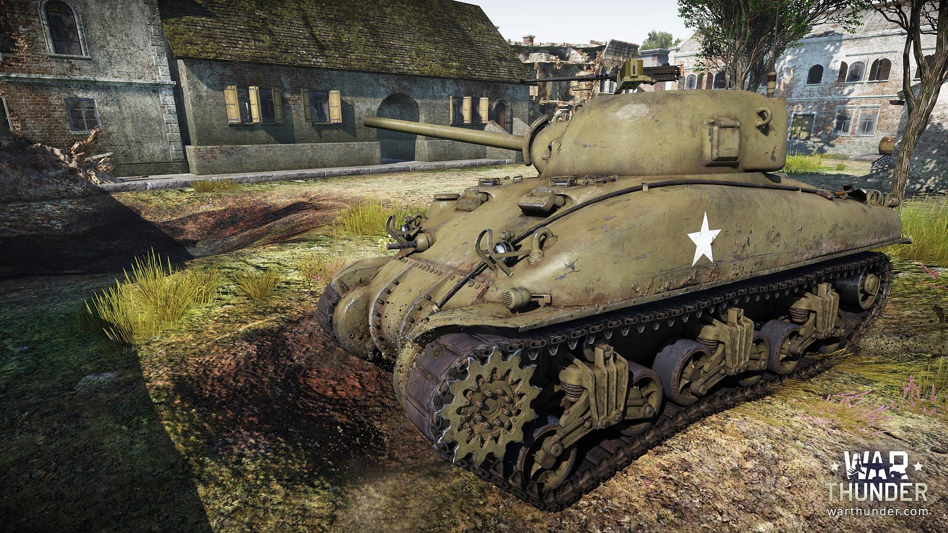 War Thunder Steel Generals M4A1 Sherman - MMOWG.net