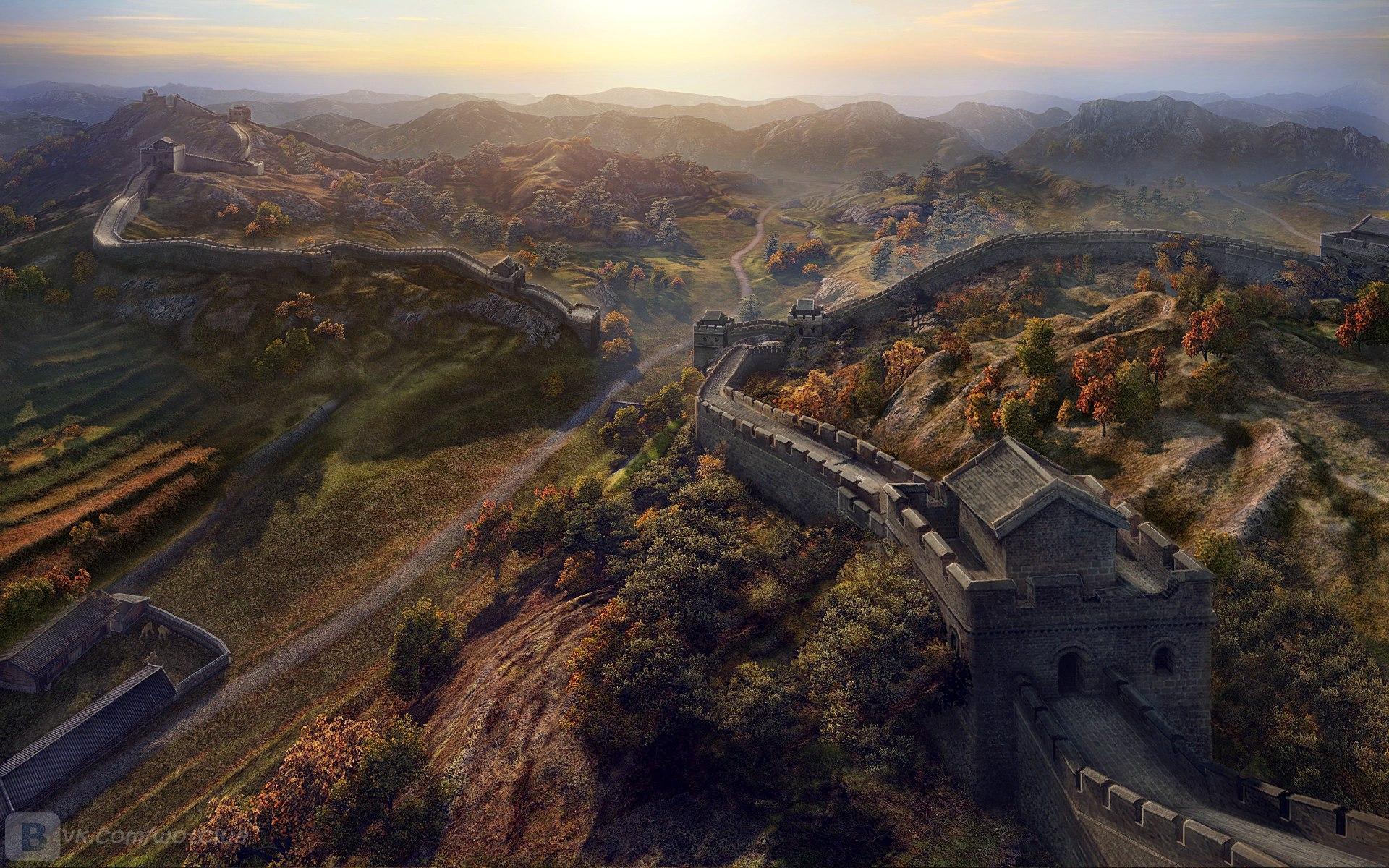 World of Tanks chinese map Empire's Border | MMOWG.net