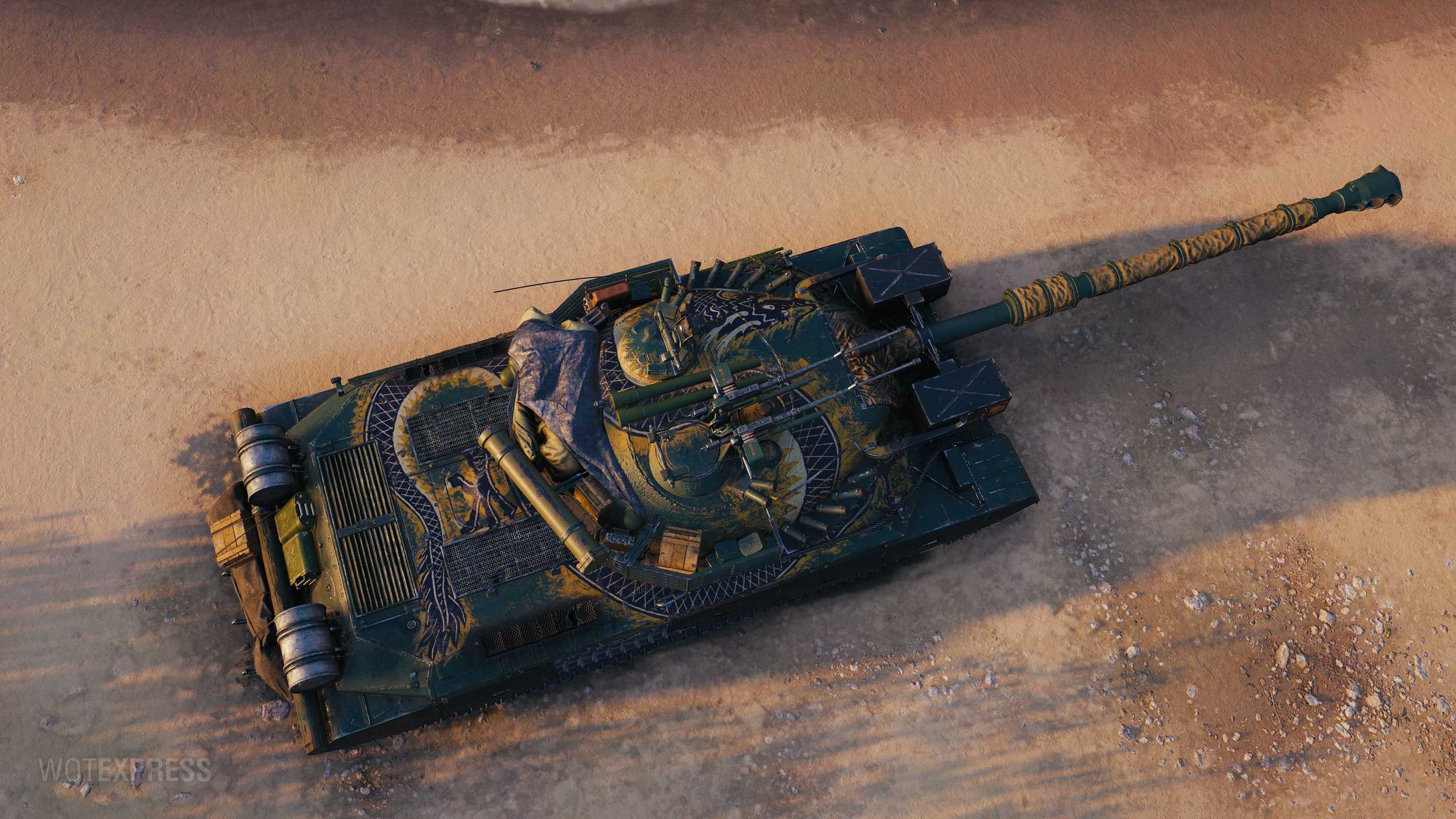 World of Tanks 1.11 - WZ-111 model 5A - new 3d style - The Last Dragon.