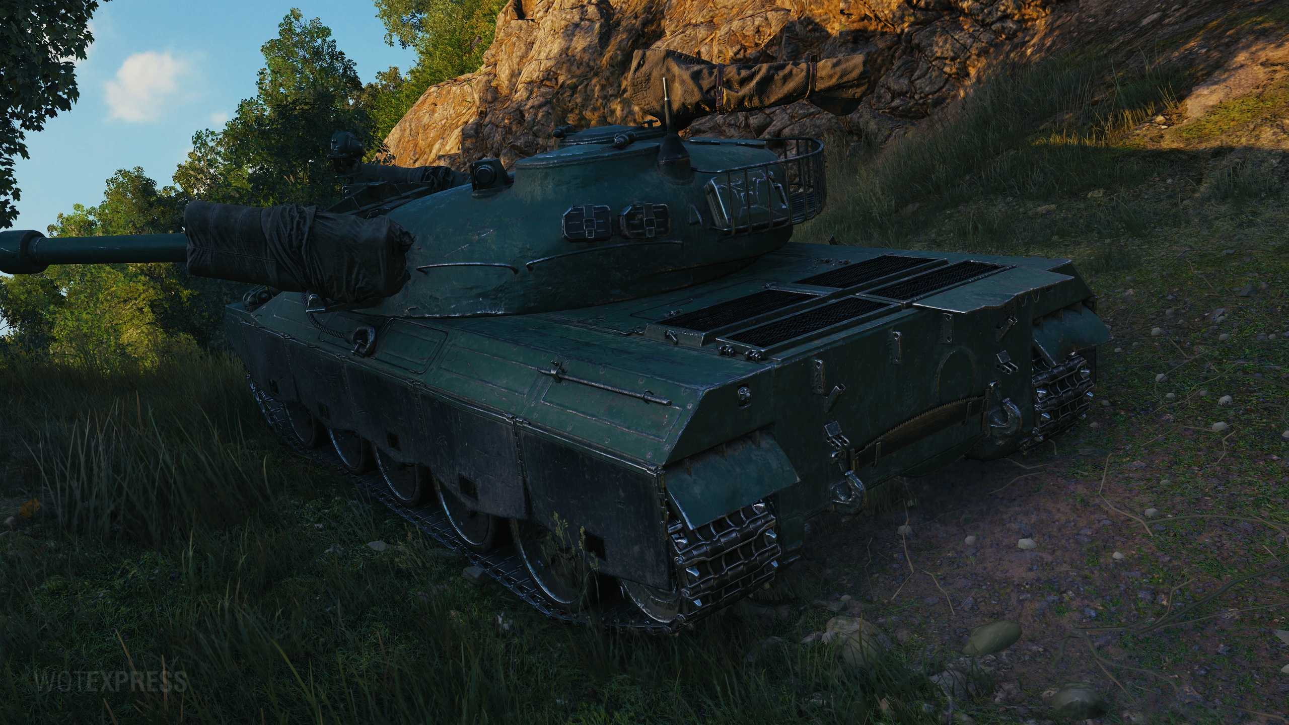 World of Tanks 1.11 - 122 TM - in game pictures.