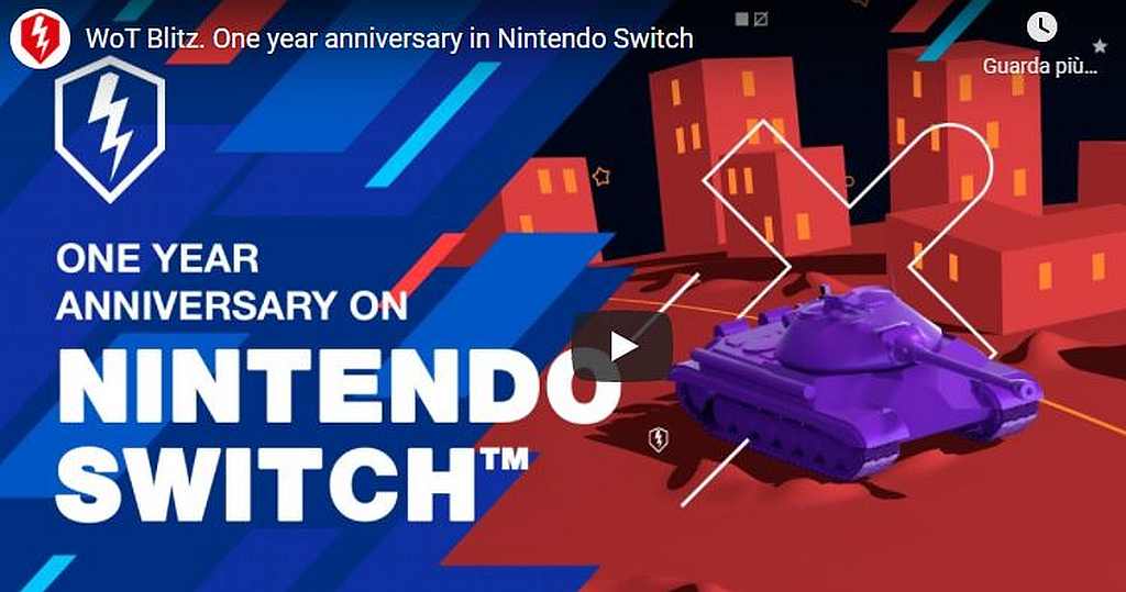 World of Tanks Blitz - Nintendo Switch birthday - gifts and free dlc ...