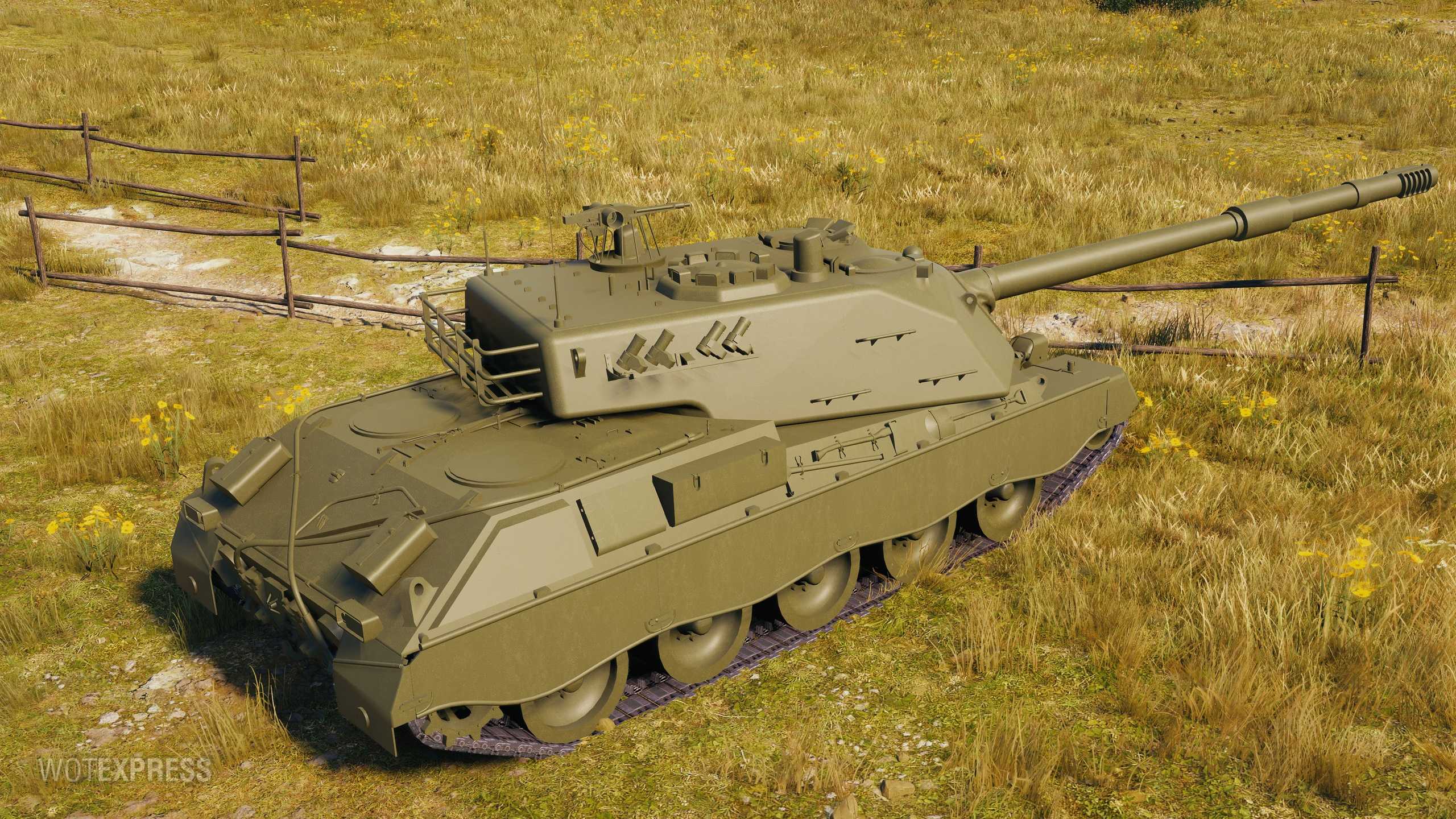 World of Tanks Supertest Minotauro in game pictures