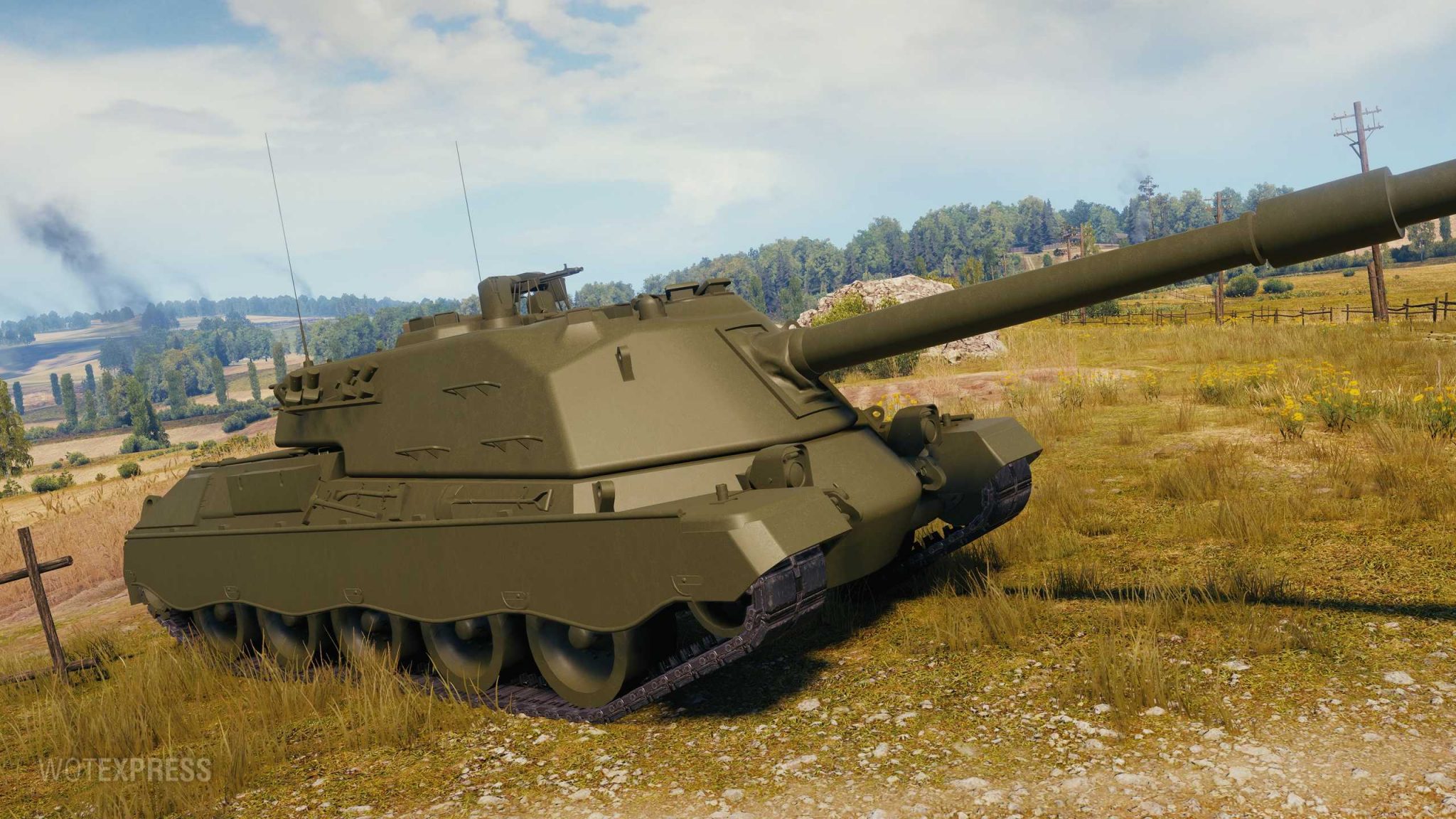 World of Tanks Supertest Minotauro in game pictures