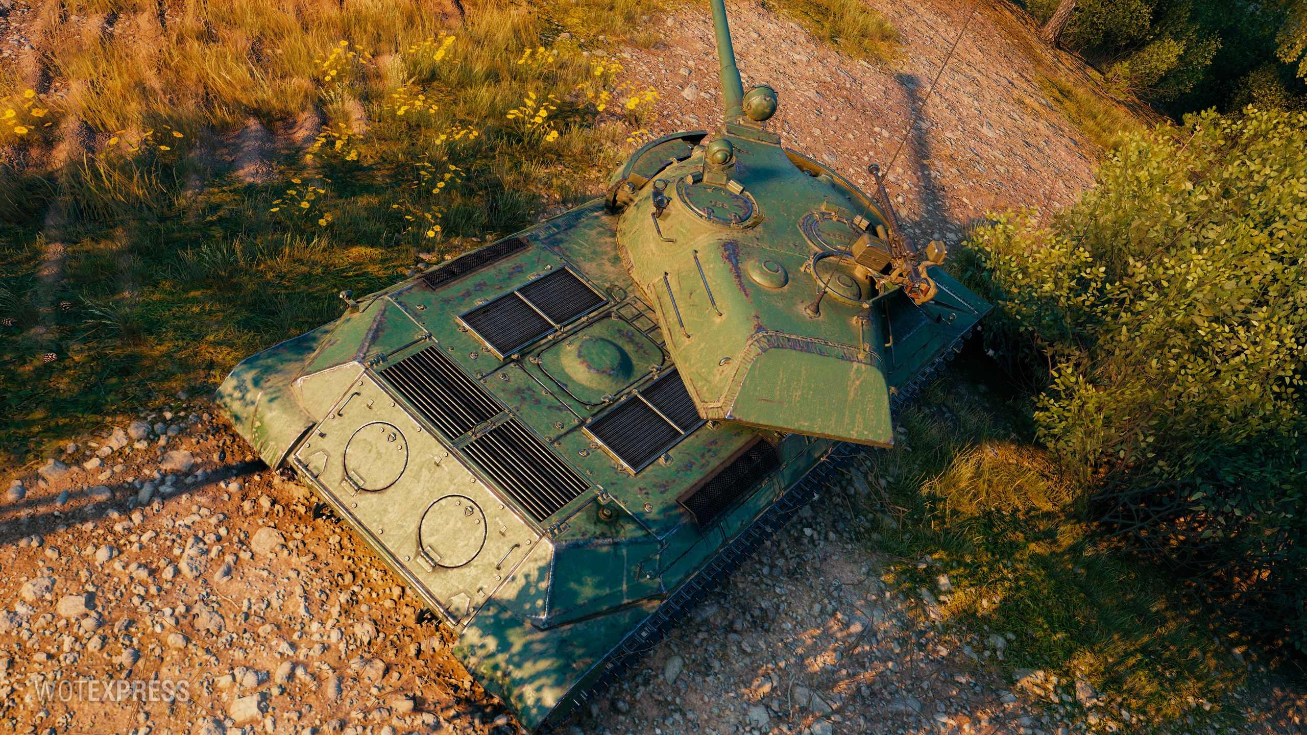 World of Tanks Supertest - new premium frankentank - WZ-111 model 6 - in ga...