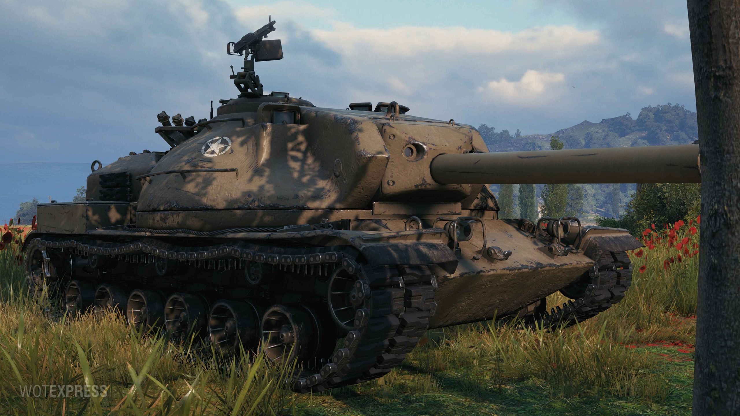 World of Tanks 1.21.1 - XM66F - new US premium tank destroyer - in game  pictures 