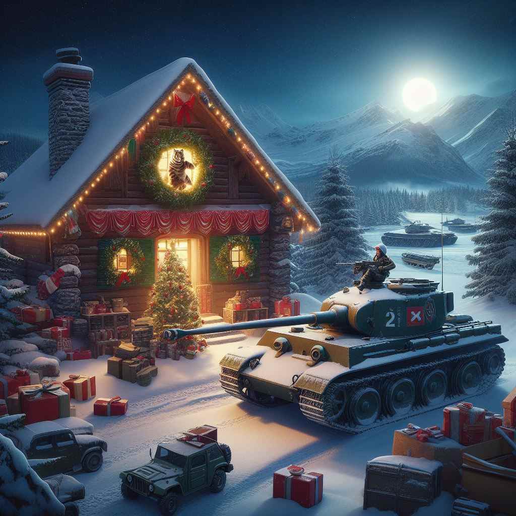 World of Tanks New Year Calendar 2025 20th Day of Bonuses